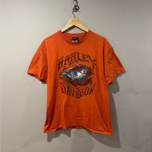 Harley Davidson Cambridge, Ont Biker T-Shirt